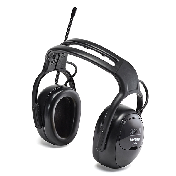 Sordin left/RIGHT FM Pro Headband Hearing Protection Talking Headsets