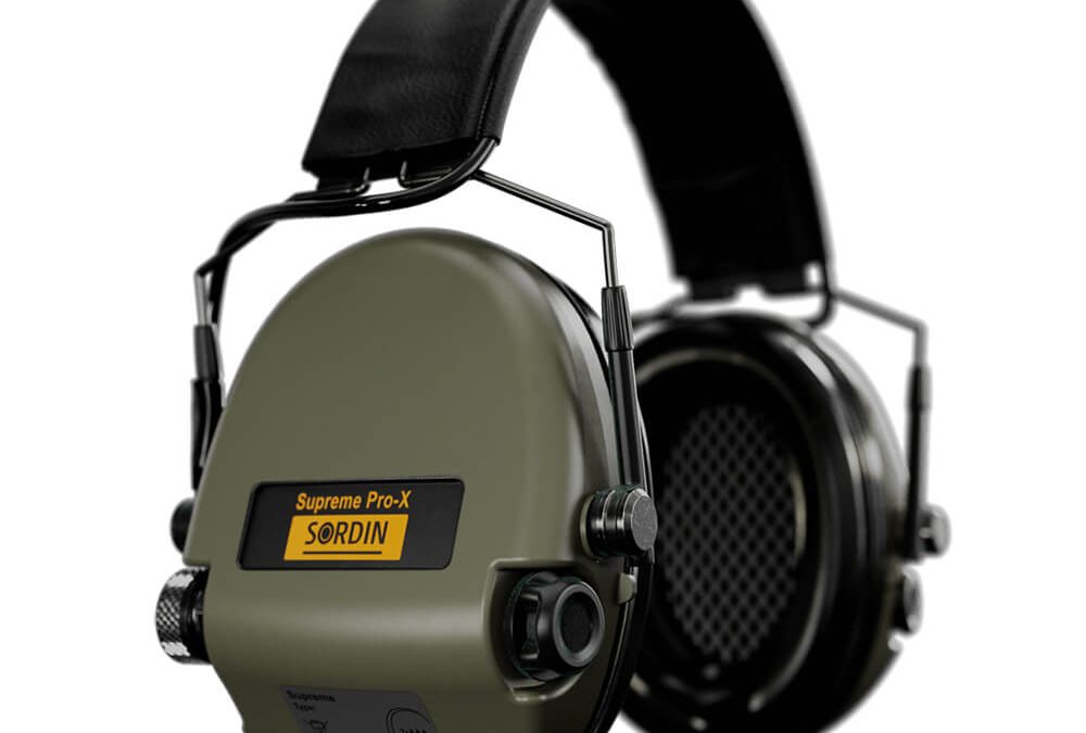 Sordin Supreme Pro-X Slim Electronic Ear Defenders
