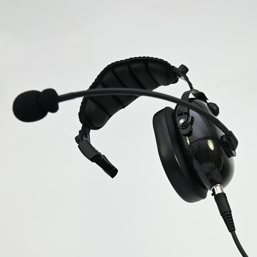 SWATCOM SC36 Heavy Duty Single Sided Headset with Boom mic, QD for radio lead - Image 10
