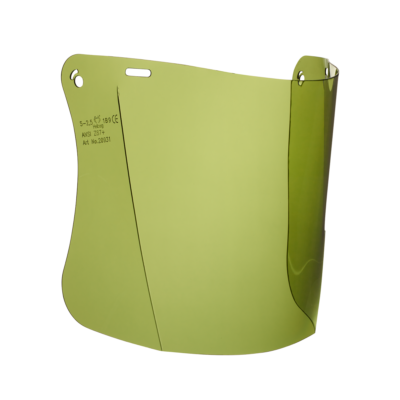 Hellberg Polycarbonate Green Visor