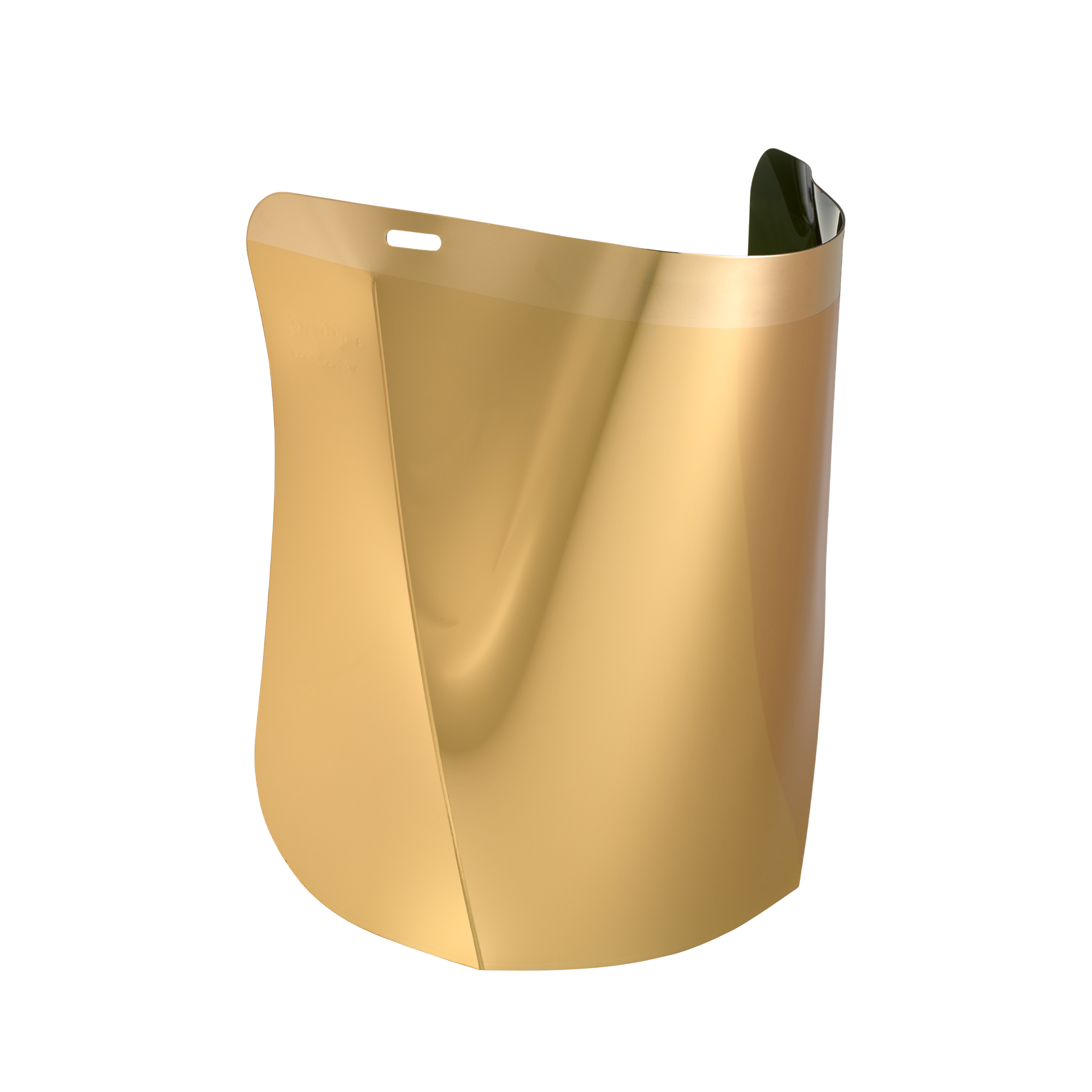 Hellberg Polycarbonate Goldplated Visor