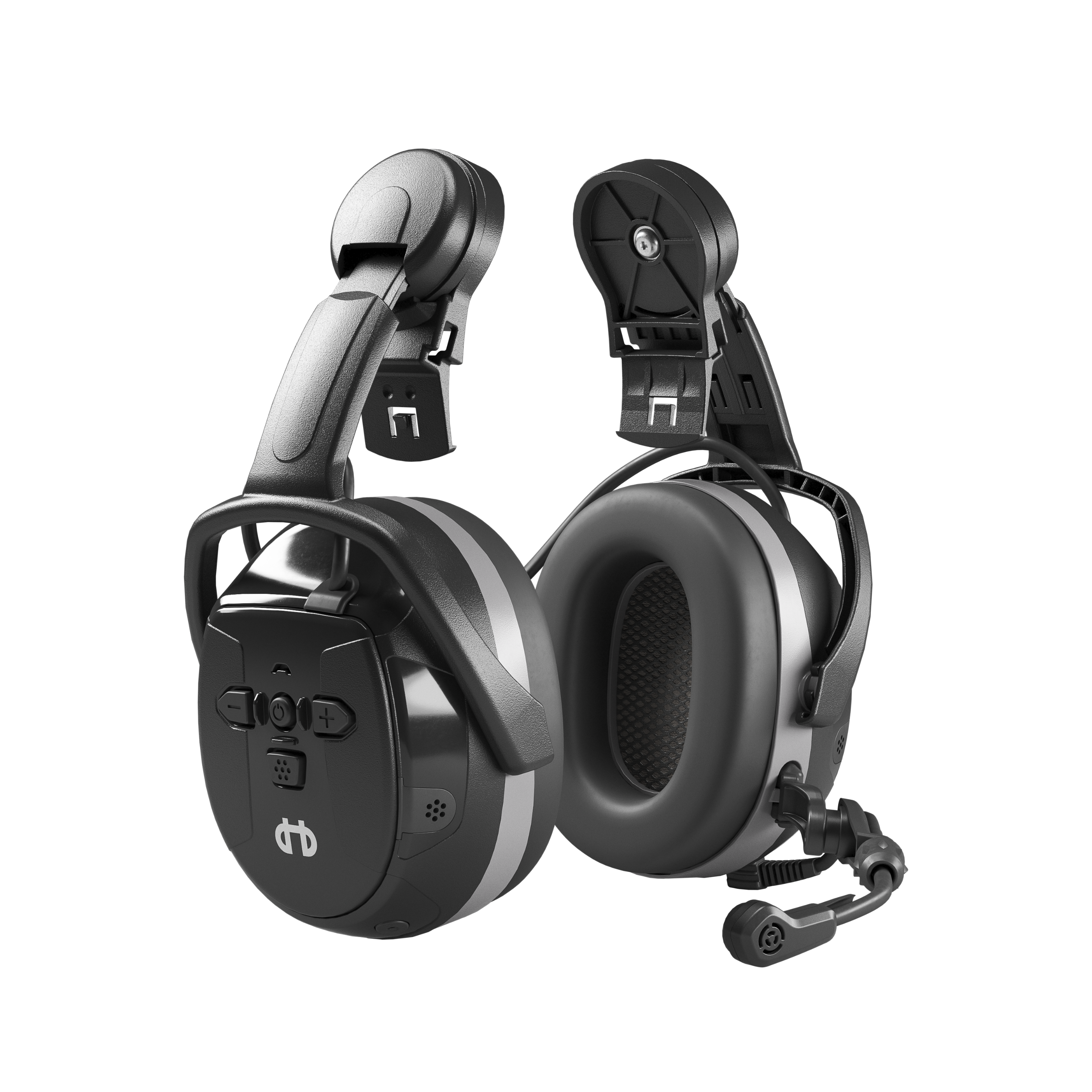 Hellberg Xstream LD Helmet Mount Ear Defenders - Image 2
