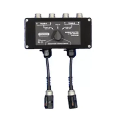Savox Cable Splitter - Double w/ Mic Control Switch - Add 2 extra people to system