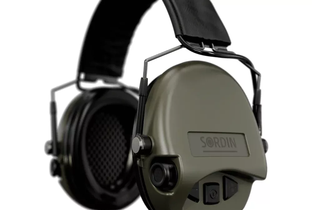 Sordin Supreme MIL AUX Electronic Ear Defenders