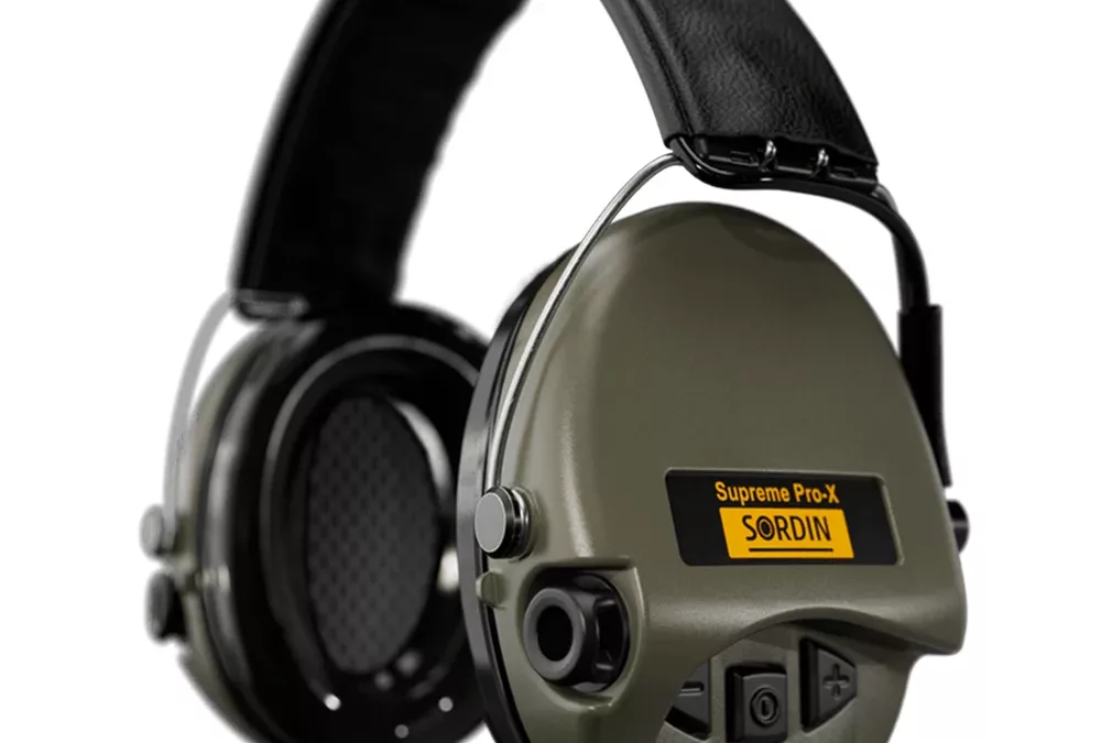 Sordin Supreme Pro X Electronic Ear Defenders