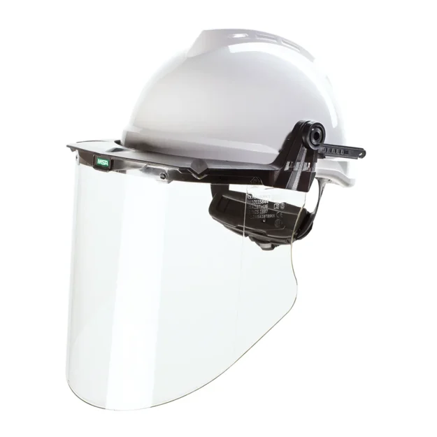Moulded V-Gard Clear Polycarbonate Visor - Image 2