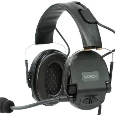 SAVOX Noise-COM 200 Tactical Headset - Headband