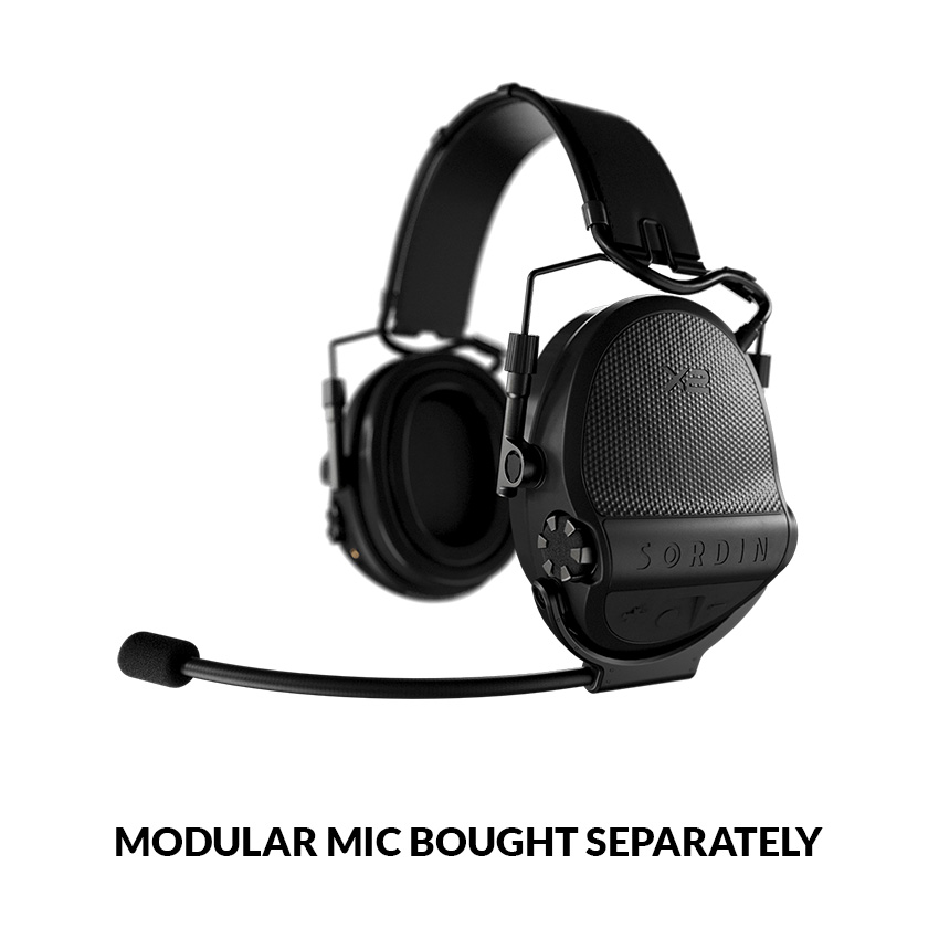 Sordin Supreme X2 Bluetooth Electronic Shooting Ear Defenders - Image 6