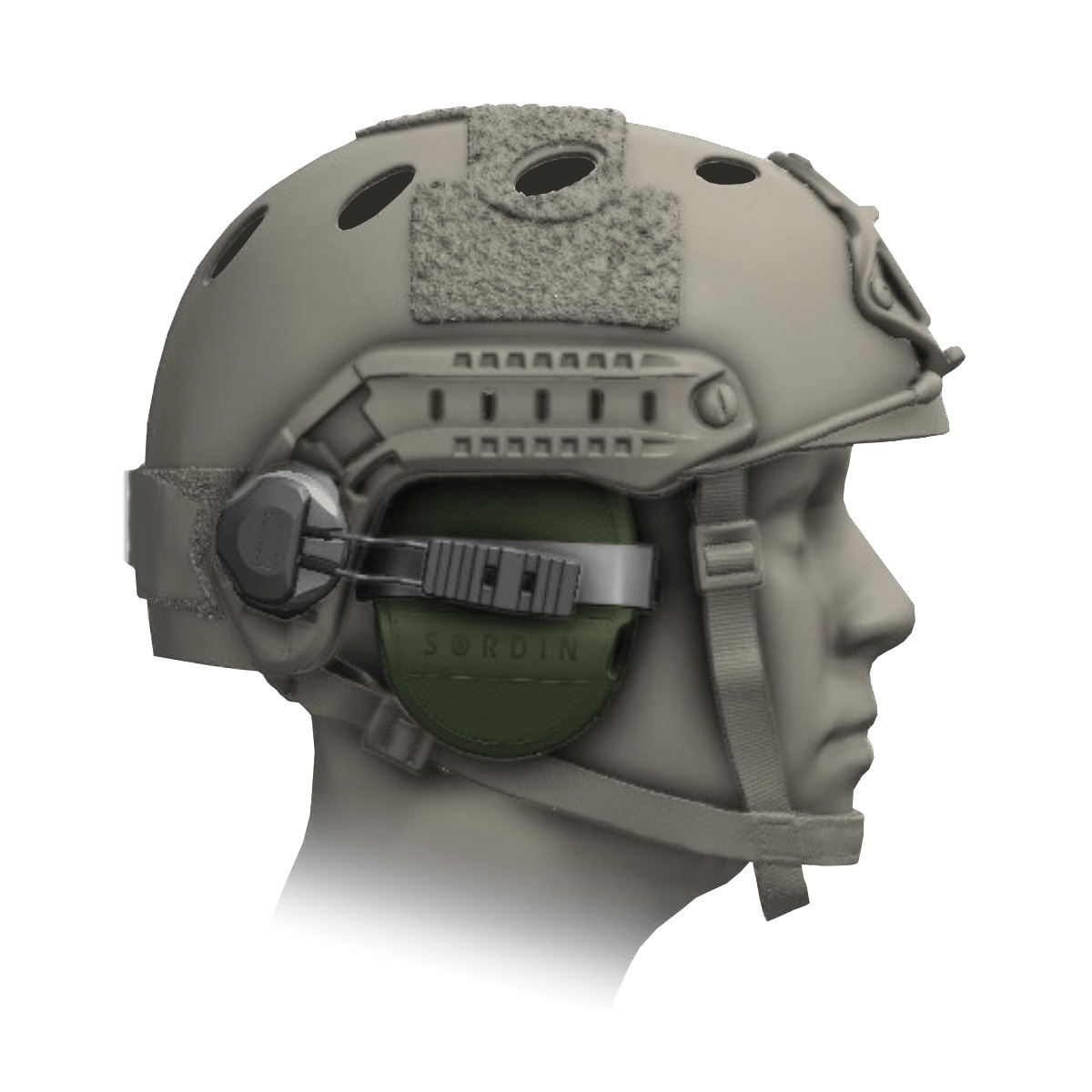 Sordin Supreme T2 Arc Rail Tactical Headset - Image 4