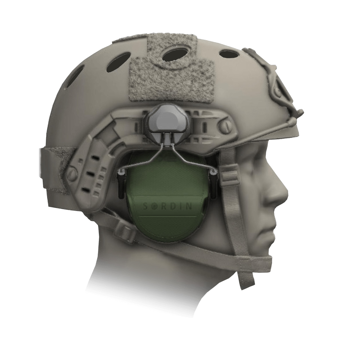 Sordin Supreme T2 Arc Rail Tactical Headset - Image 5