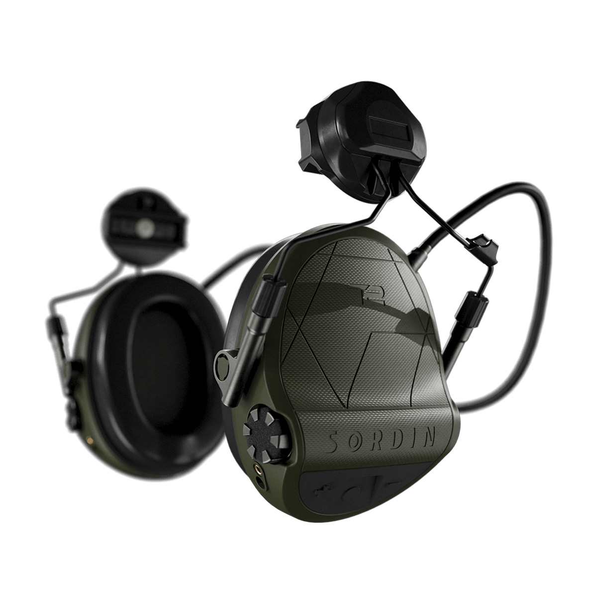 Sordin Supreme T2 Arc Rail Tactical Headset