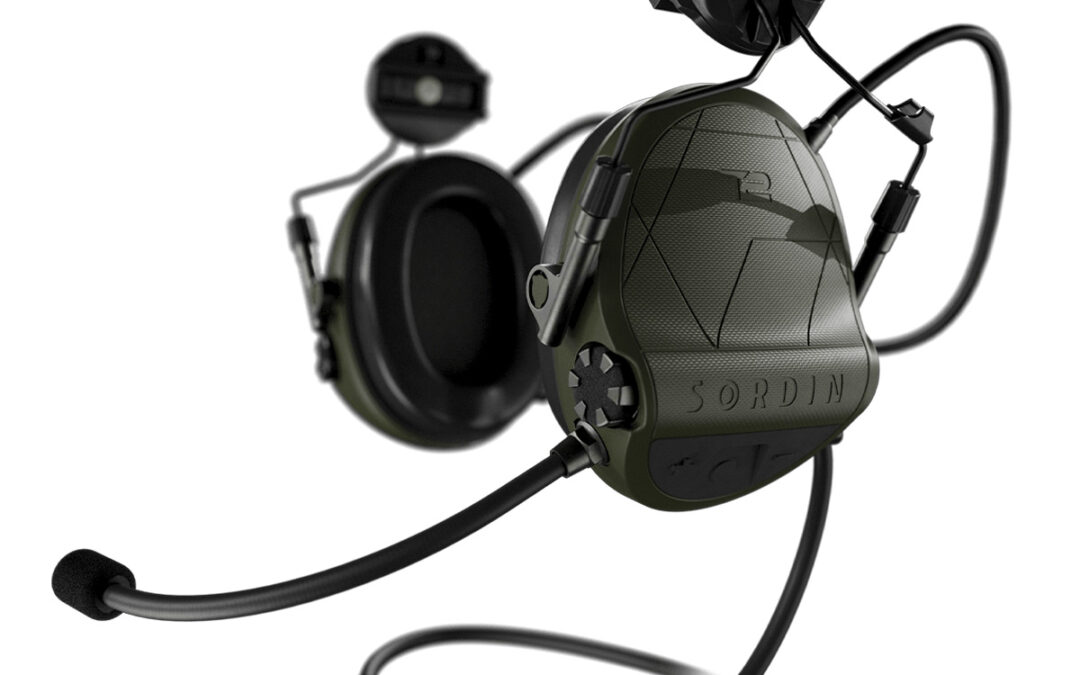 Sordin Supreme T2 CC Arc Rail Tactical Headset