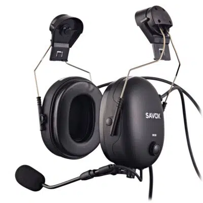 Savox Noise-COM 300 Two Way Radio Headset Helmet Mount
