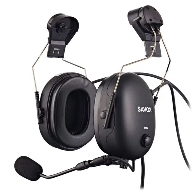 Savox Noise-COM 300 Two Way Radio Headset Helmet Mount