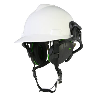 MSA V-Gard Hard hat with chin straps combos