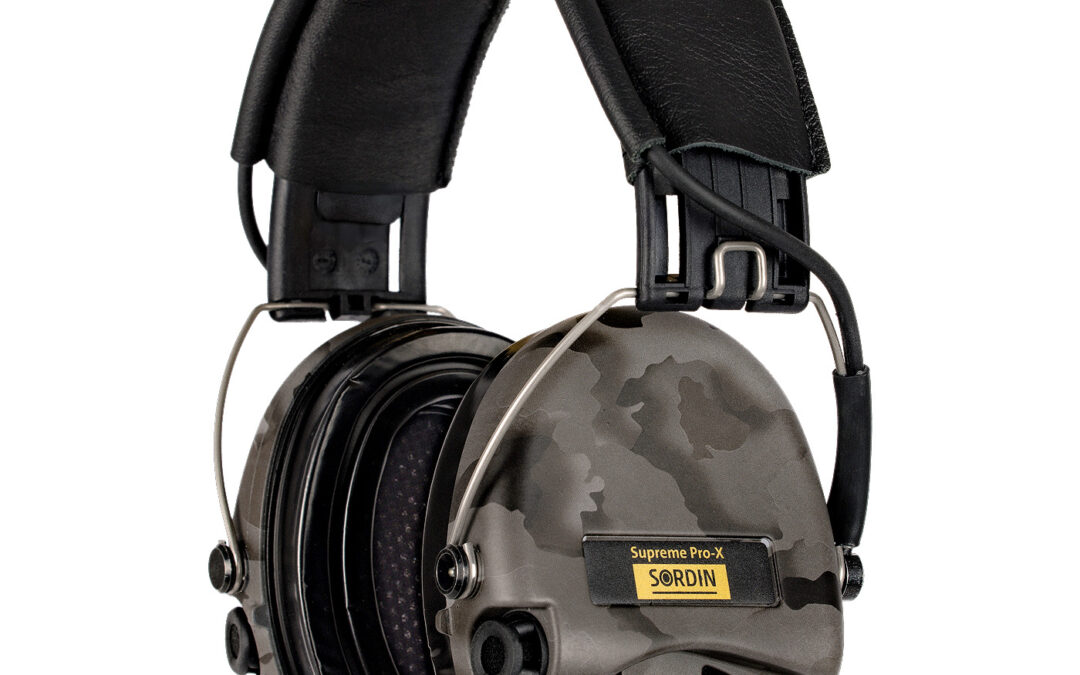 Sordin Supreme Pro X LED – Night Camo Limited Edition