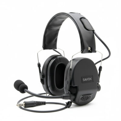 SAVOX Noise-COM 200 C-C Tactical Communications Headset
