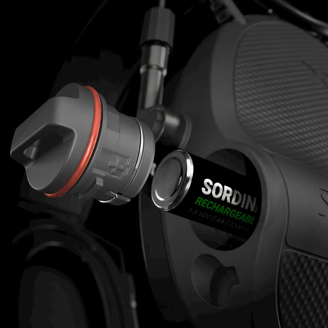 Sordin Supreme X2 Electronic Shooting Ear Defenders - Image 7