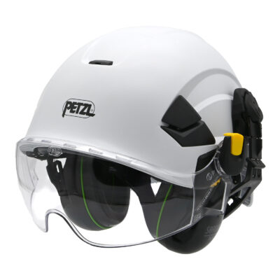 Petzl Vertex Non-Vented with Eye Shield and Ear Defenders - EN50365, EN166
