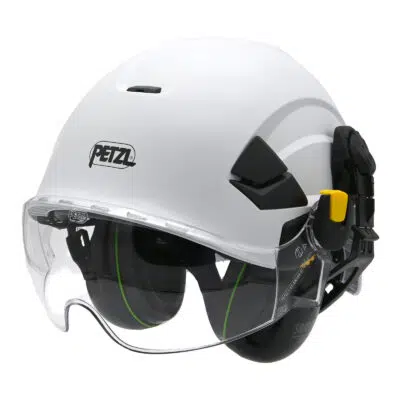 Petzl Vertex Non-Vented with Eye Shield and Ear Defenders - EN50365, EN166