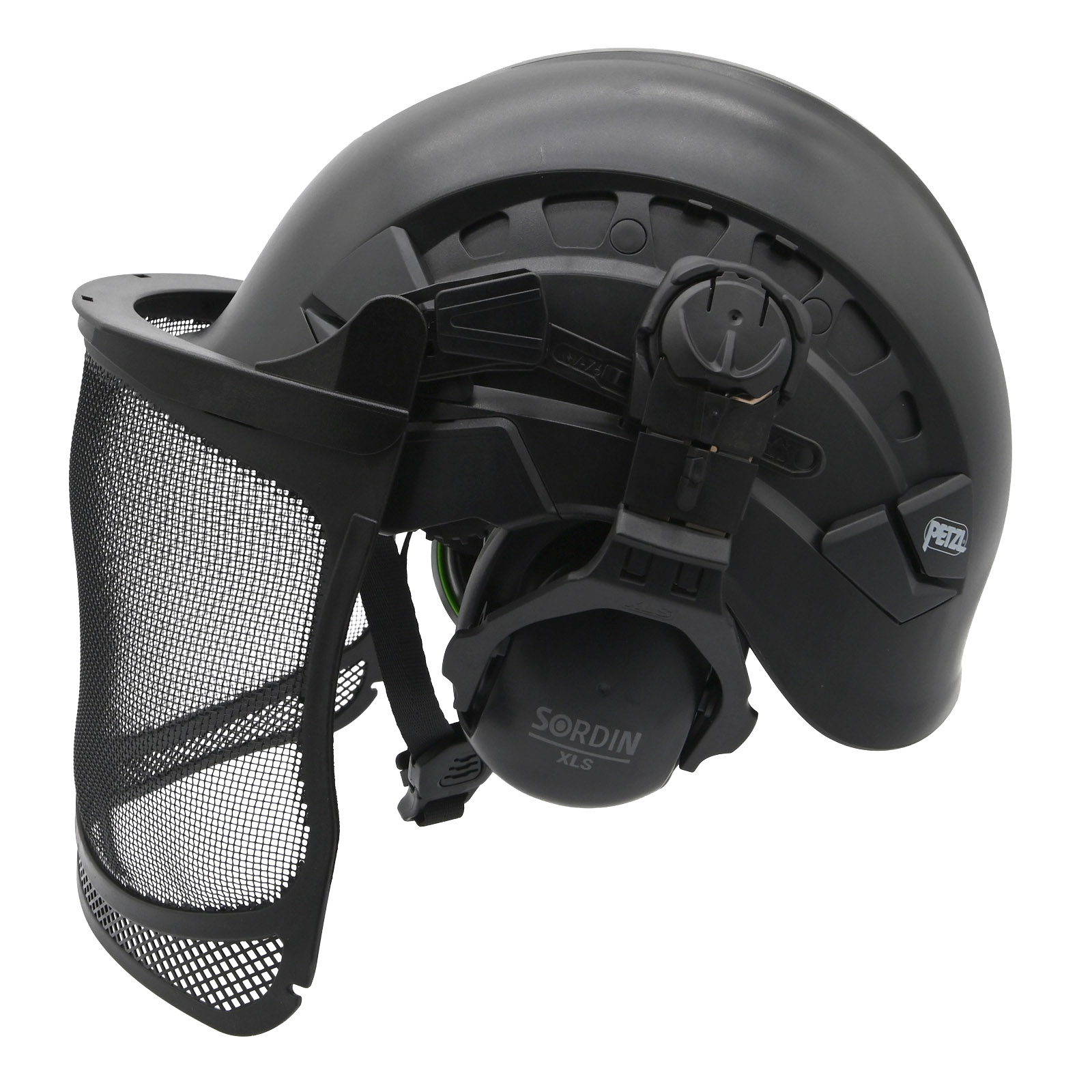 Petzl Vertex Vent Helmet with Ear Defenders and Visor - Arborist/Tree Surgeon Helmet - Image 3
