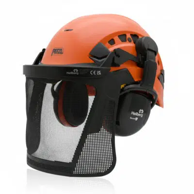 Petzl Chainsaw/Forestry Helmet with Ear Defenders and Visor