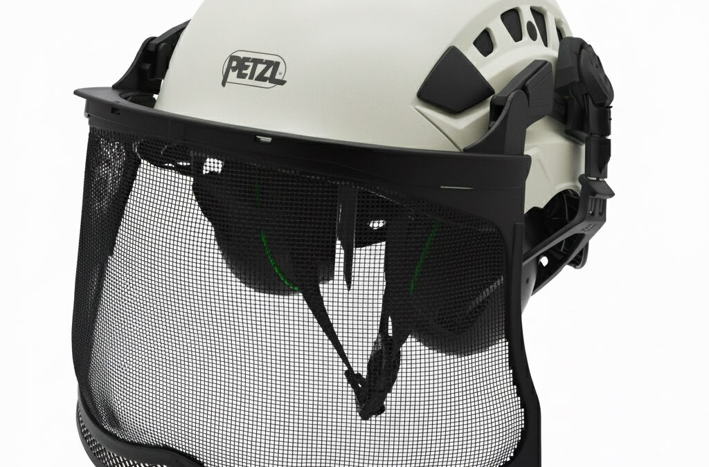 Petzl Vertex Vent Helmet with Ear Defenders and Visor – Arborist/Tree Surgeon Helmet