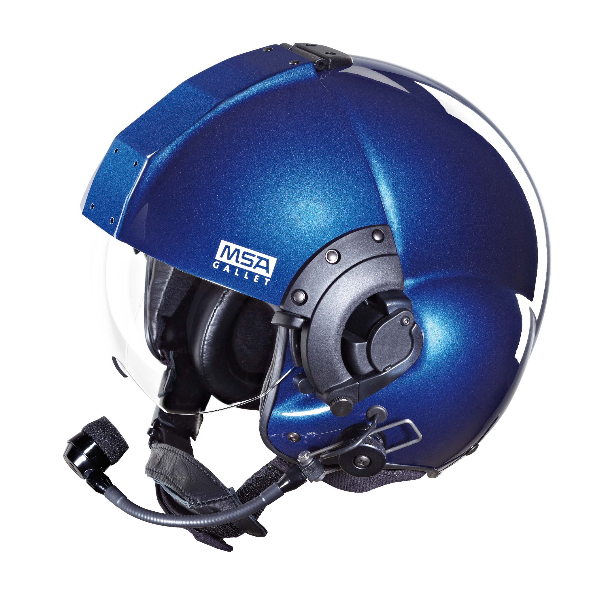 Omega LH350 Helideck Helmet - Dual Visor - Image 3