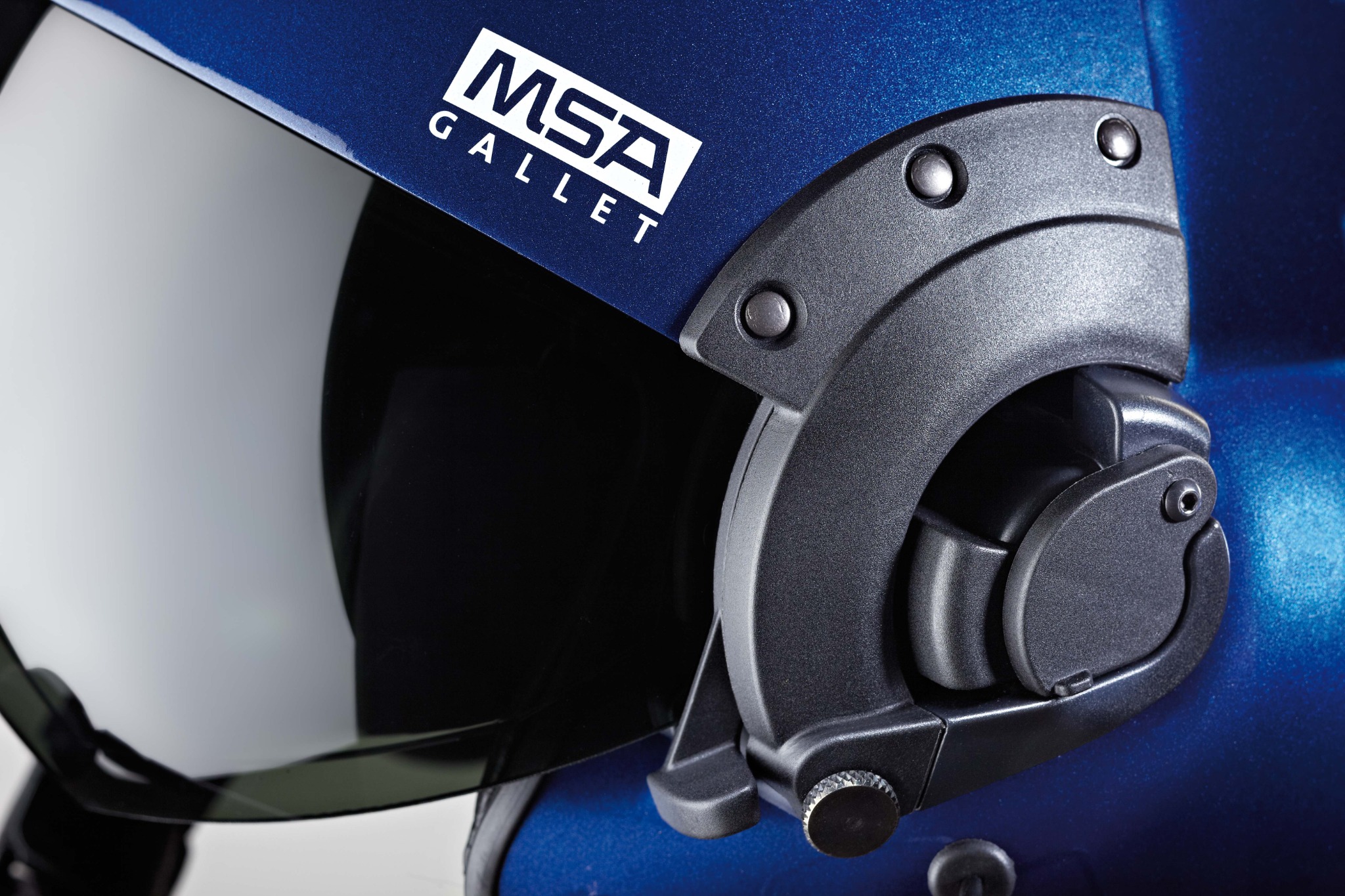Omega LH350 Helideck Helmet - Dual Visor - Image 5